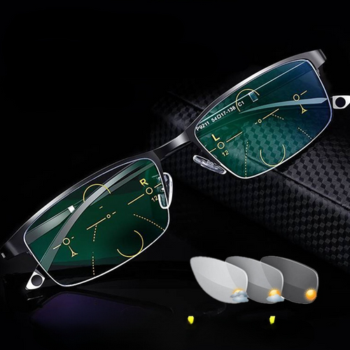 Progressive Multifocal Anti-Blue Light Glasses - Image 0