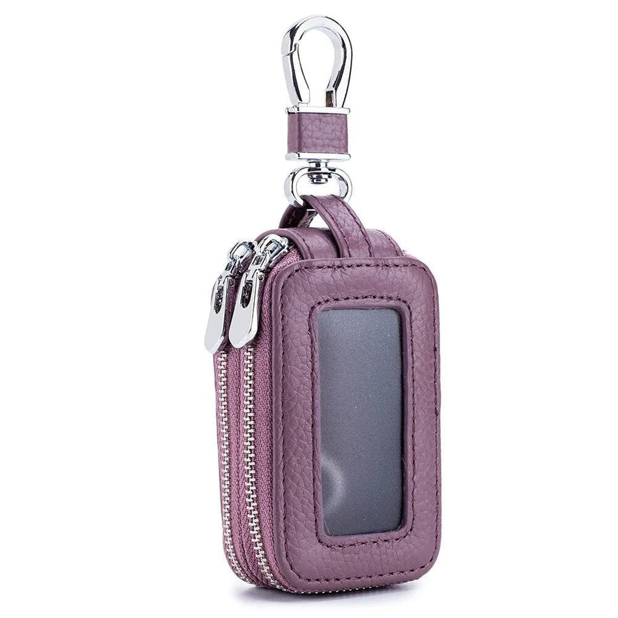 Elegant Car Key Leather Case Wallet - Image 8