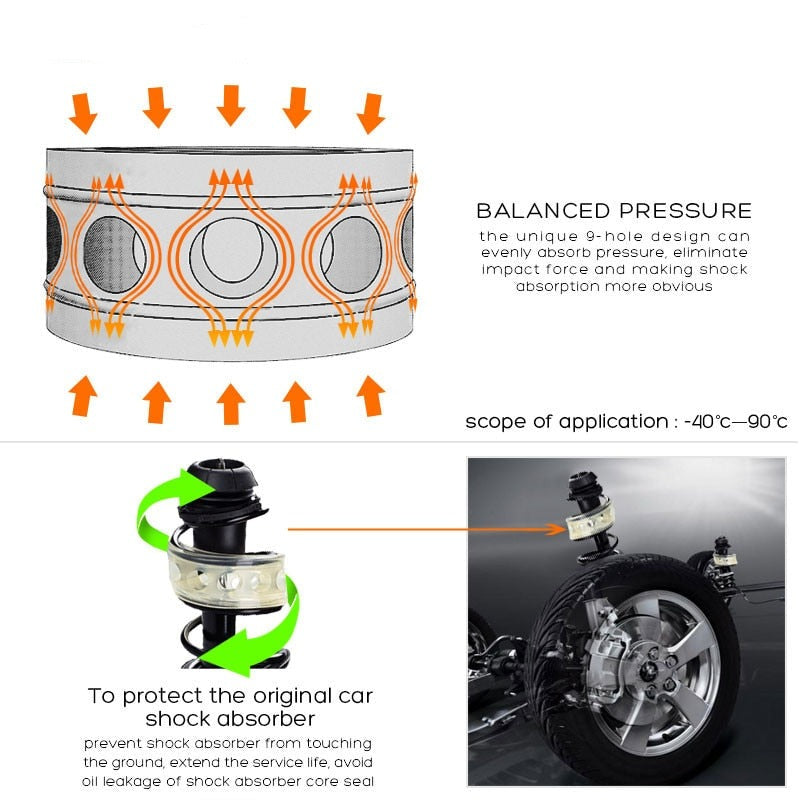 Car Comfort Shock Absorber Spring Bumper - Image 4