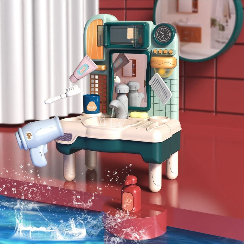 Kids Preschool Bathroom Toy Set