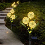 Garden Glow Solar-Powered Dandelion Lights