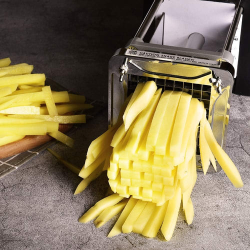 Stainless Steel Electric Automatic Vegetable Potato Cutting Machine - Image 0