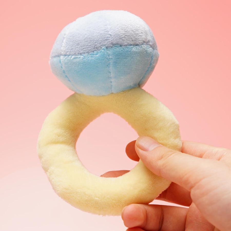Love Gem Soft Stuffed Plush Ring Box - Image 2