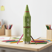 Rocket Missile Shaped Pen Holder - Image 1
