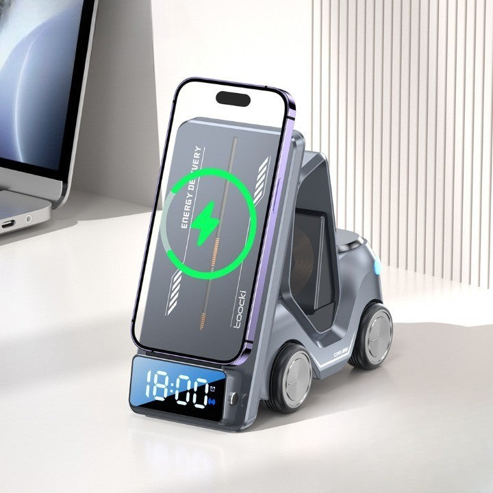 5in1 Multi-Device Forklift Wireless Charging Station - Image 0
