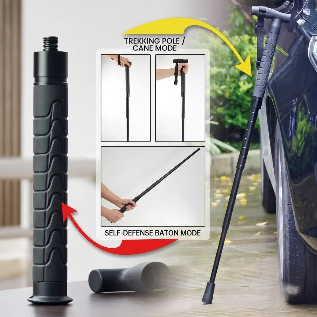 Telescopic Instant-Deploy Outdoor Stick - Image 6