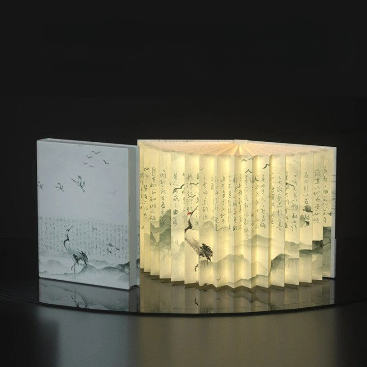 Story Teller Artistic Foldable Book Desk Night Lamp - Image 8