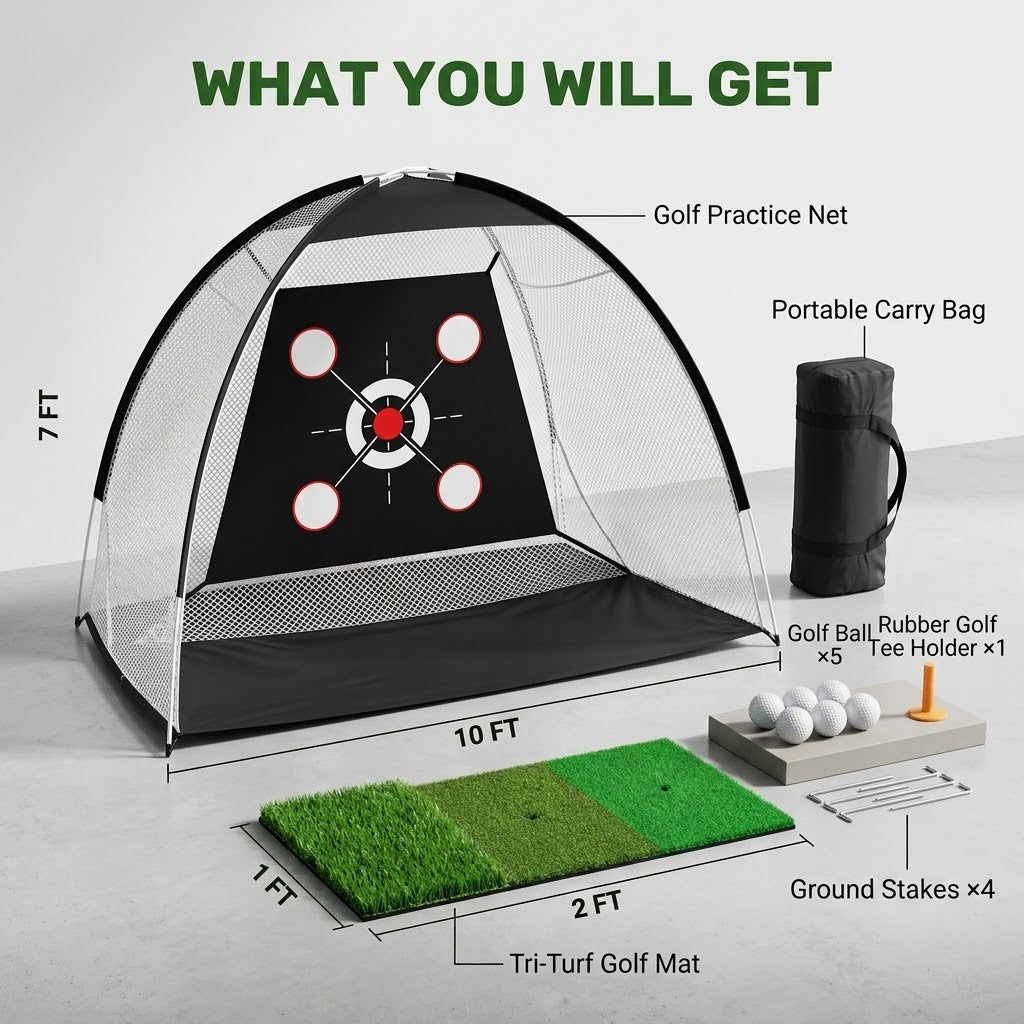 Short Game Golf Training Net Set · Mavigadget