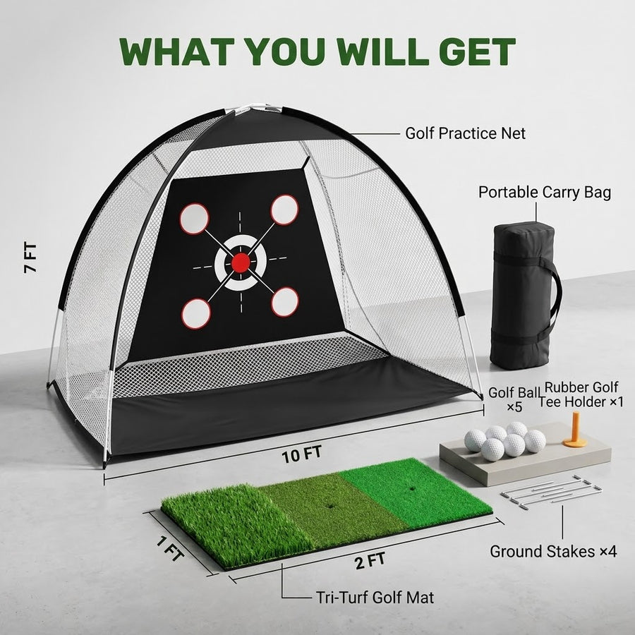 Short Game Golf Training Net Set