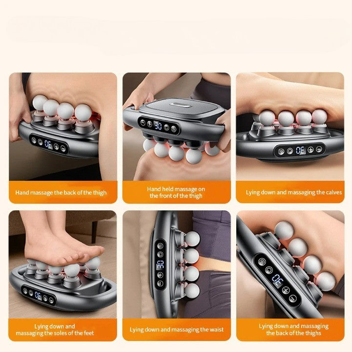 Advanced 8-Head High-Intensity Electric Muscle Relaxing Massager