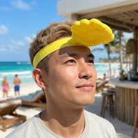 3D Hand Visor Forehead Shade Summer Hat - Image 3