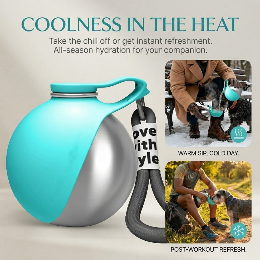 Sip & Stroll Portable Pet Water Drinking Bottle - Image 4