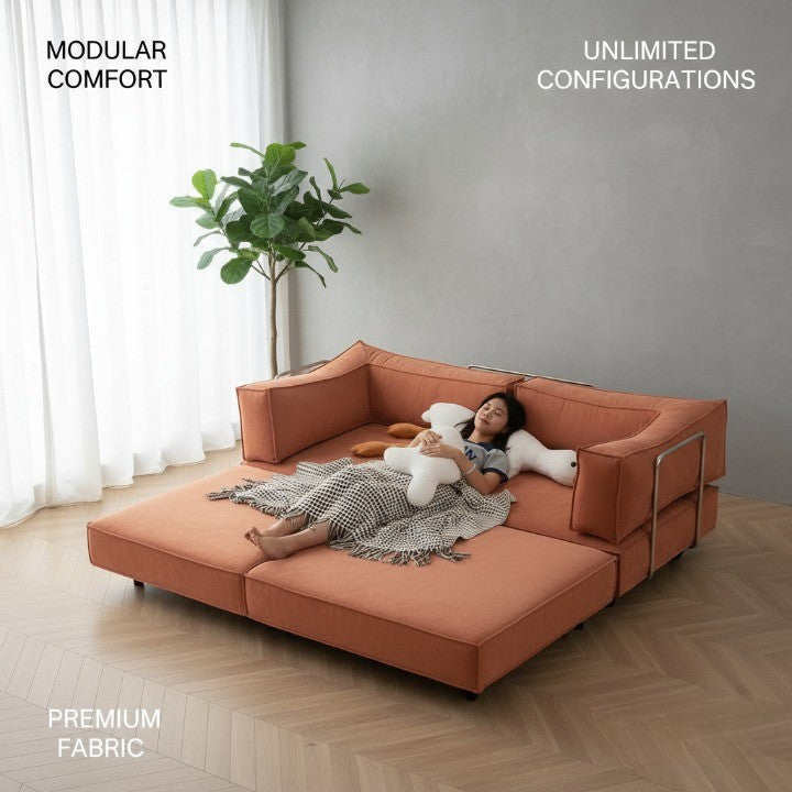 Flexible Lounge Cloud Comfort Convertible Sofa - Image 1