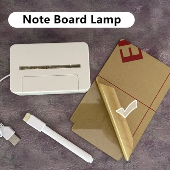 Creative Note Board Led Table Lamp - Image 4