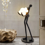 Modern Art Humanoid Sculpture Floor Lamp