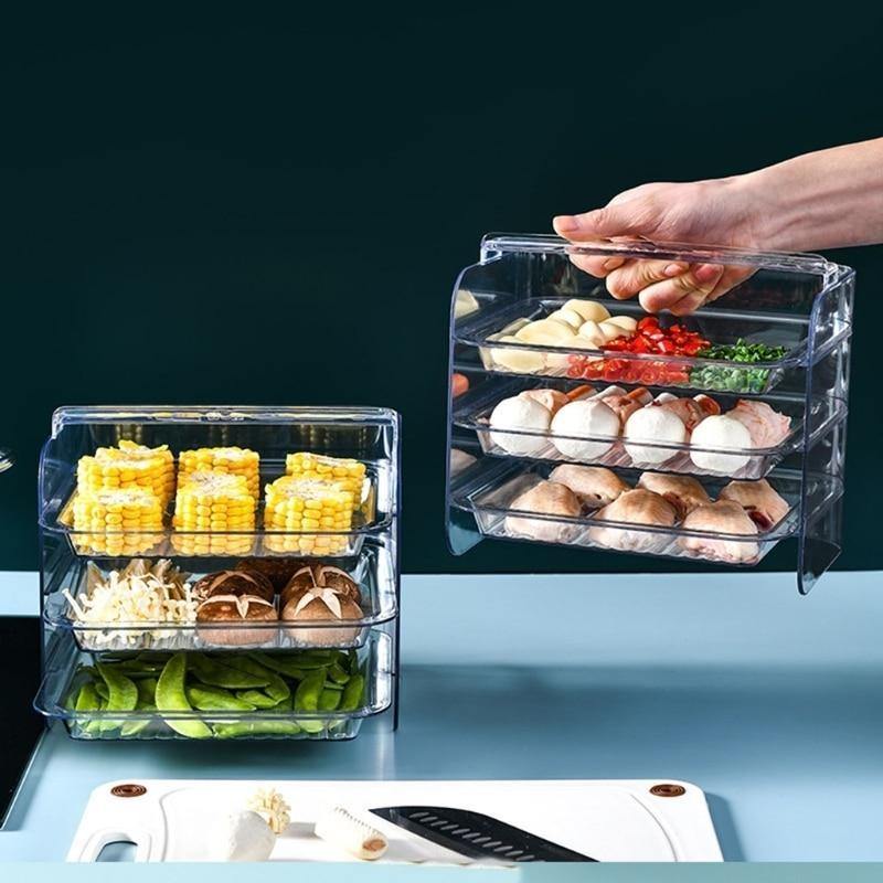 Multi-Layer Stackable Kitchen Storage Rack - Image 6