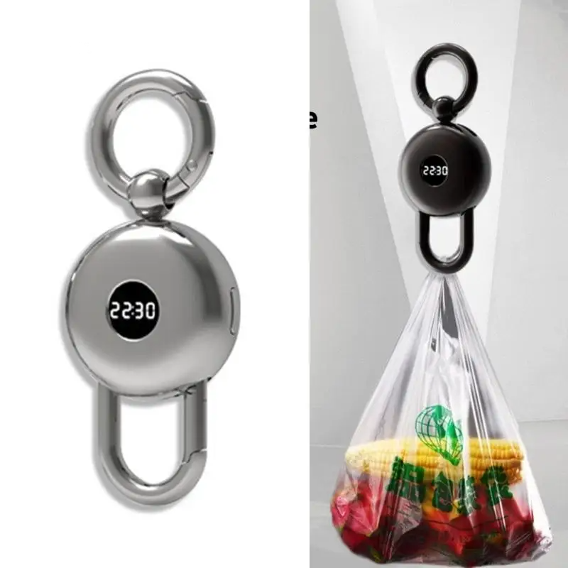 Travel-Friendly Pocket Size Digital Display Scale Keychain · Mavigadget