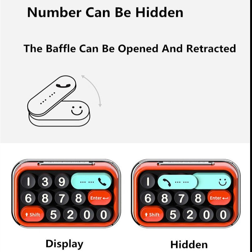 Unique Car Helper Parking Phone Number Keyboard - Image 3