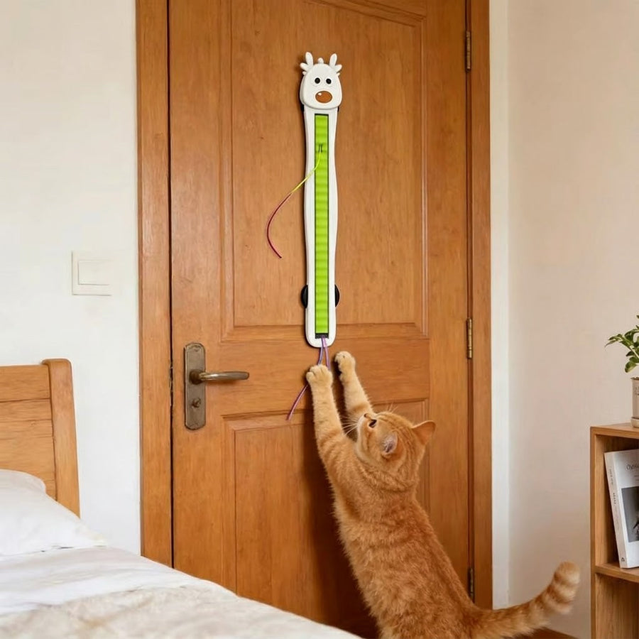 Skywire Wall-Mounted Flying Rope Cat Teaser Toy - Image 0