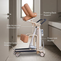 Easy Lift Patient Elderly Mobility Transfer Chair - Image 1