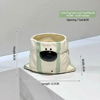 Puppy Bite Ceramic Snack Bowl Cup - Image 5