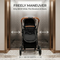 Lightweight Japanese Style Twin Baby Stroller - Image 8