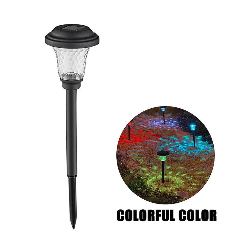 Solar-Powered Decorative LED Garden Illumination Lamps