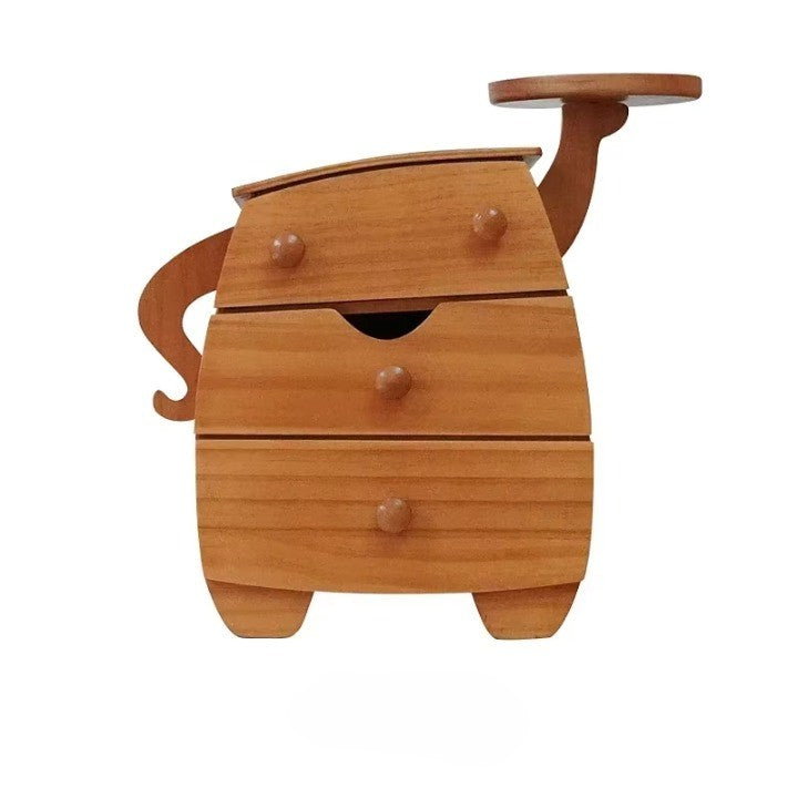 Sassy Wooden Jewelry Mini Storage Box - Image 6