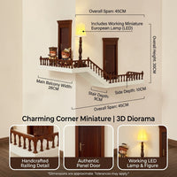 Dream Stairway Miniature Corner Display Shelf - Image 2