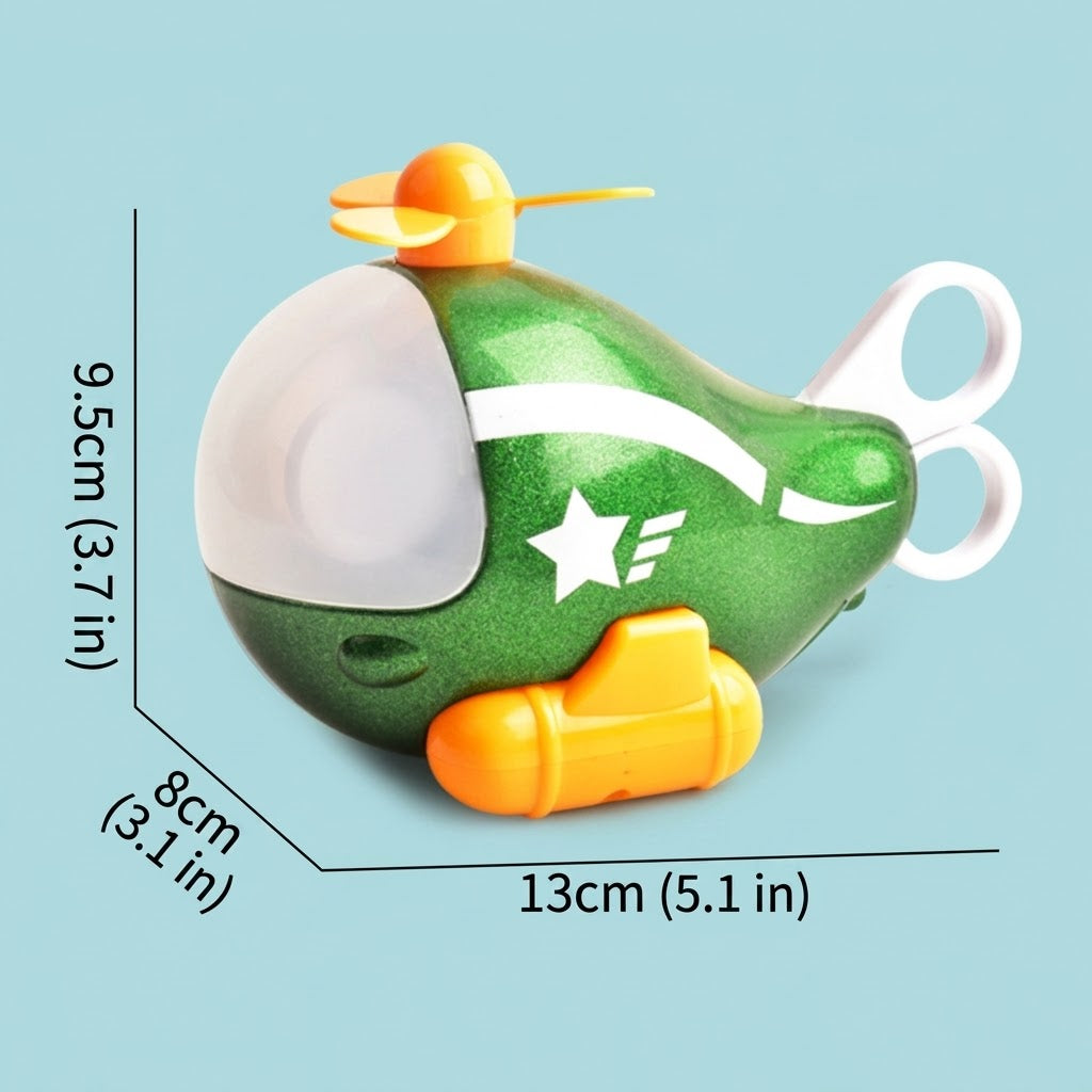 Kids Education Stationery Helicopter Storage Toy - Image 1