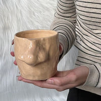 Artistic Hand Grip Base Unique Coffee Mug - Image 5