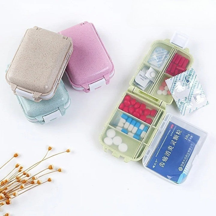Pocket-Sized Home Pharmacy Pill Organizer Case - Image 1