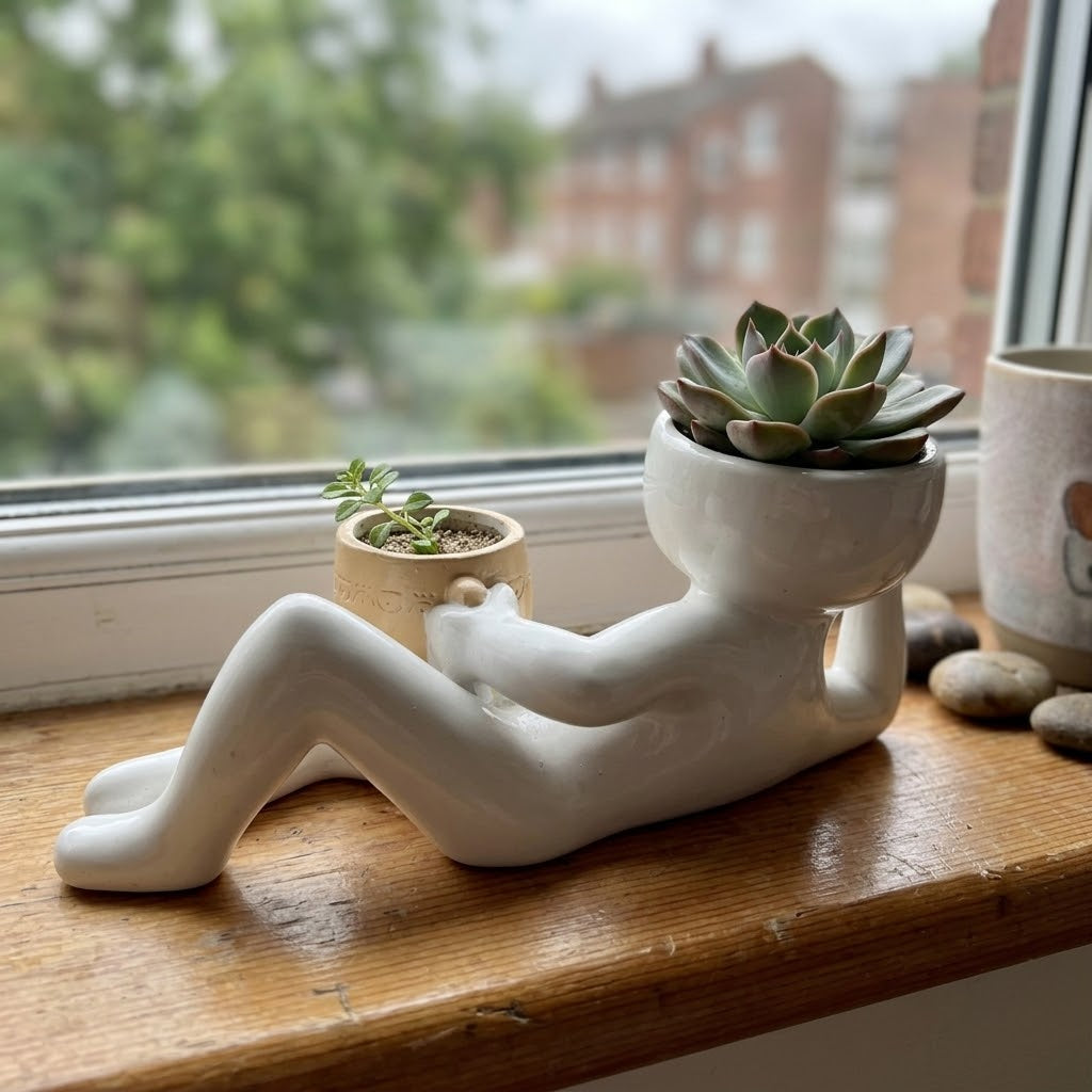 Garden Hose Ceramic Plant Pot - Image 3