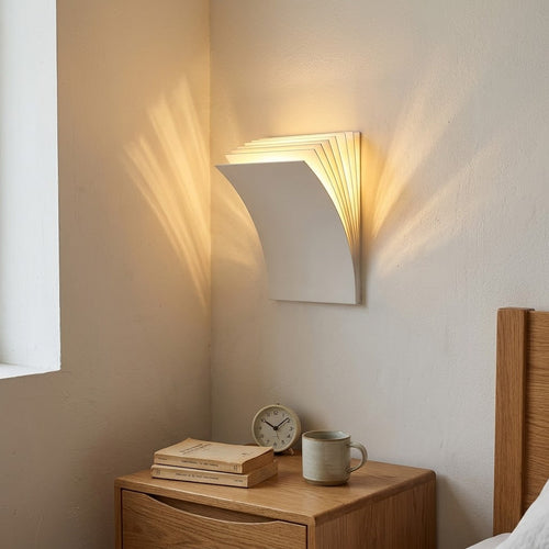 Open Book Ambient Wall Sconce Light - Image 0