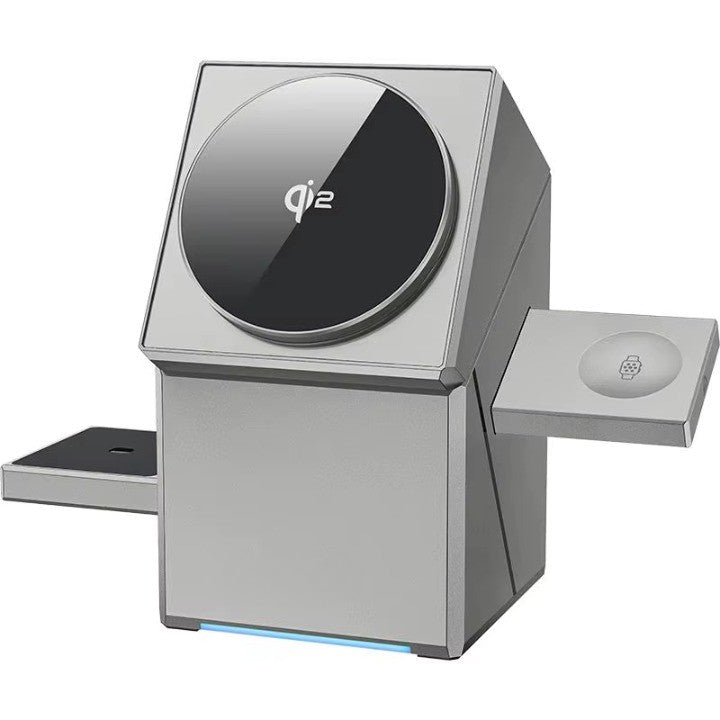 Power Hub Rotating Station 3in1 Wireless Charger - Image 3