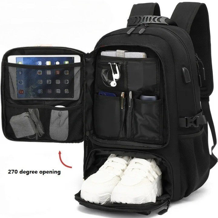 Multi-Utility USB Outdoor Large Capacity Backpack