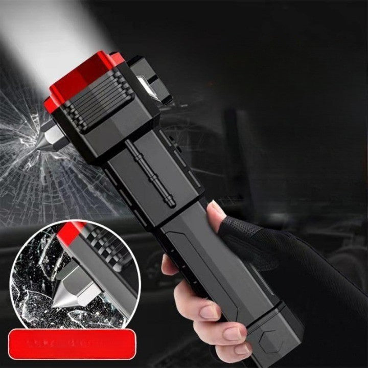 Multifunctional Heavy-Duty Magnetic Safety Rechargeable Flashlight - Image 0