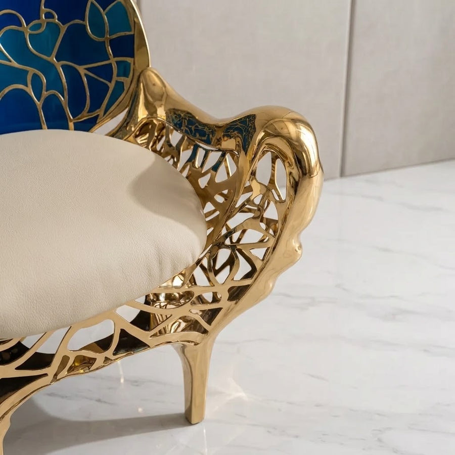 Free Butterfly Wing Artistic European Lounge Chair