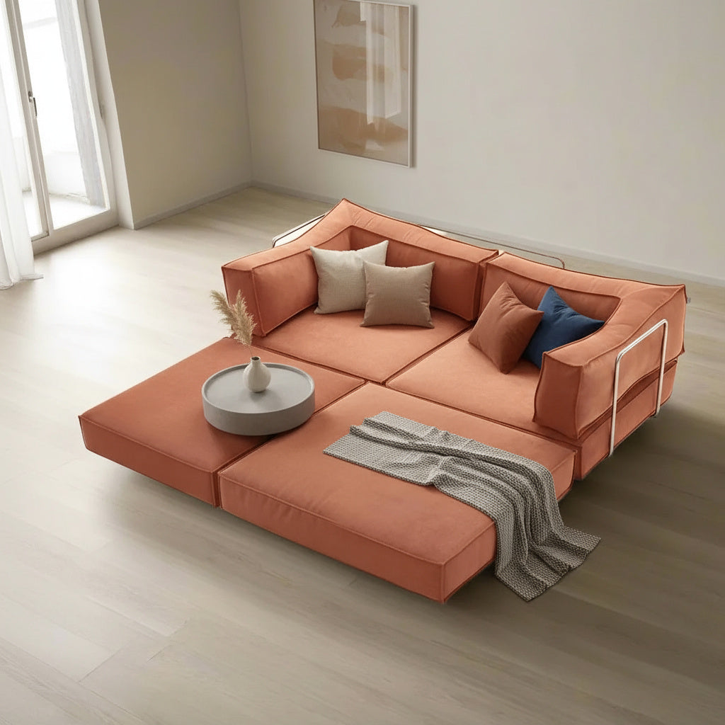 Flexible Lounge Cloud Comfort Convertible Sofa - Image 2