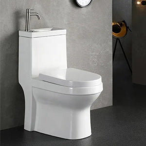 Modern Japanese Toilet Top with Sink on Top - Image 0