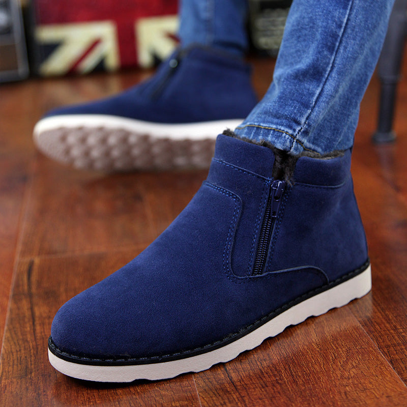Winter Ankle Fur Warm Boots for Men - Image 1