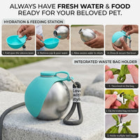 Sip & Stroll Portable Pet Water Drinking Bottle - Image 5