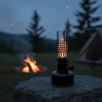 Mini Gas Flame Torch Table Lamp - Image 2