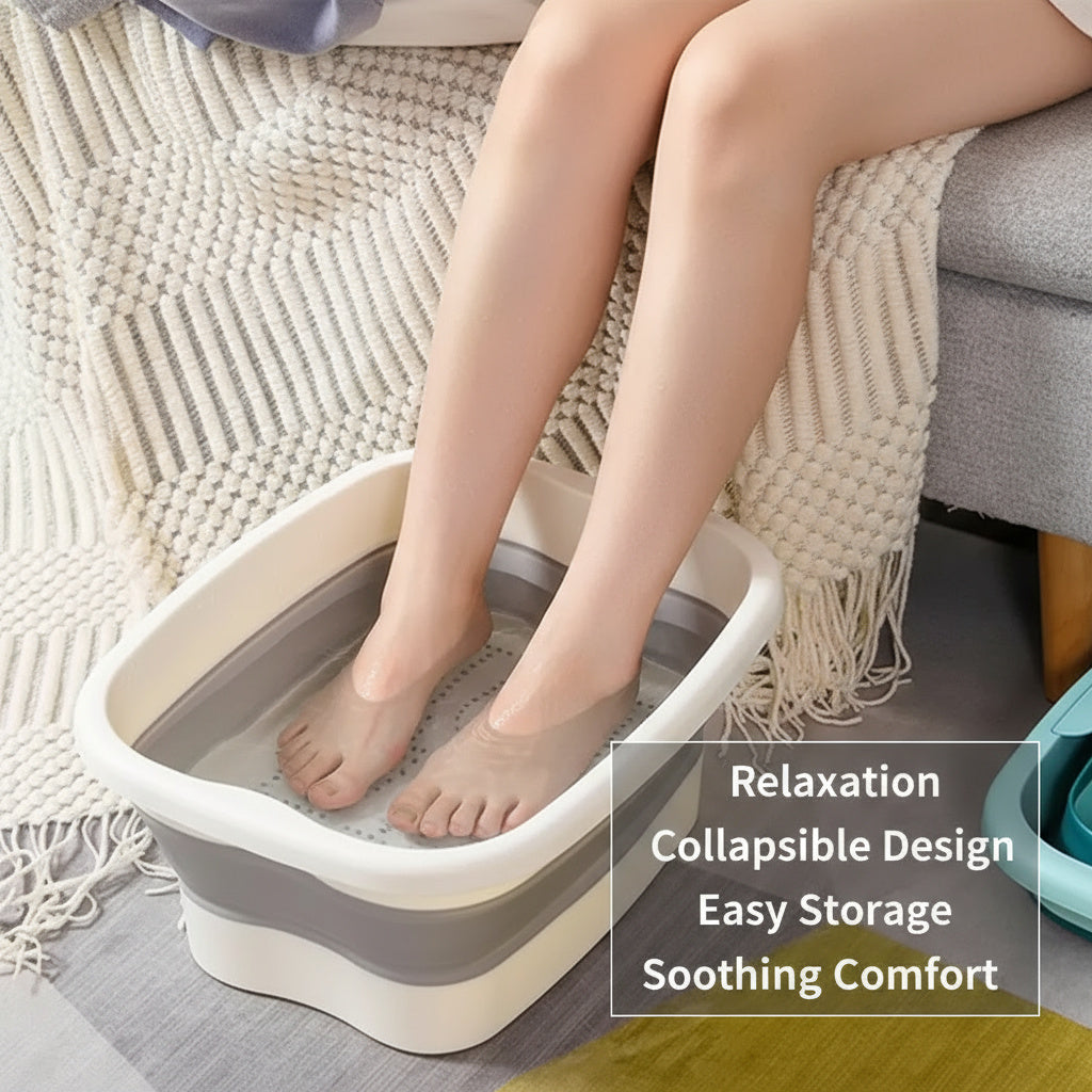 Home Spa Foldable Foot Wash Bucket - Image 6