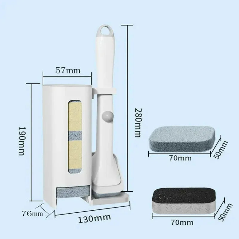Long Handle Disposable Kitchen Cleaning Brush Kit - Image 5