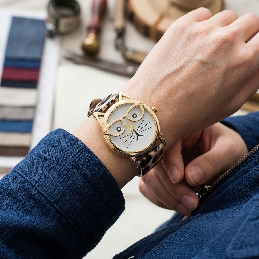 Curious Cat Eyes Watch