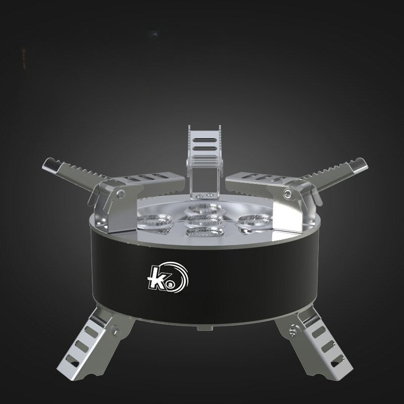 Ultra Light Camper Foldable Windproof Gas Stove - Image 4