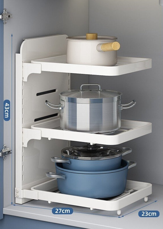 Multi-Layer Smart Sorter Kitchen Storage Rack