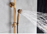 Elegant Luxury Antique Rainfall Bathroom Shower Set