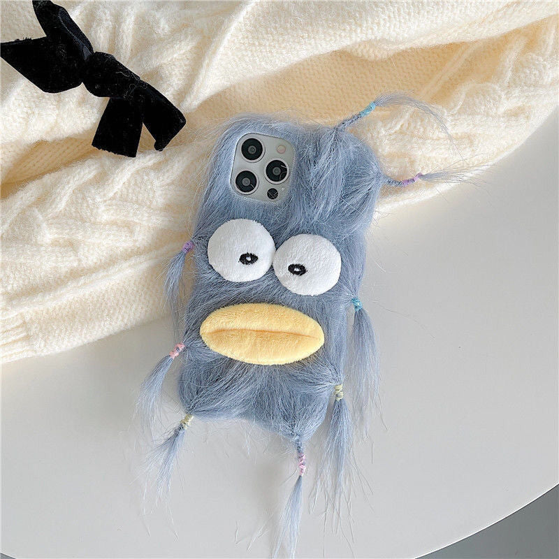 Crazy Eyes Funny Doll iPhone Case - Image 2
